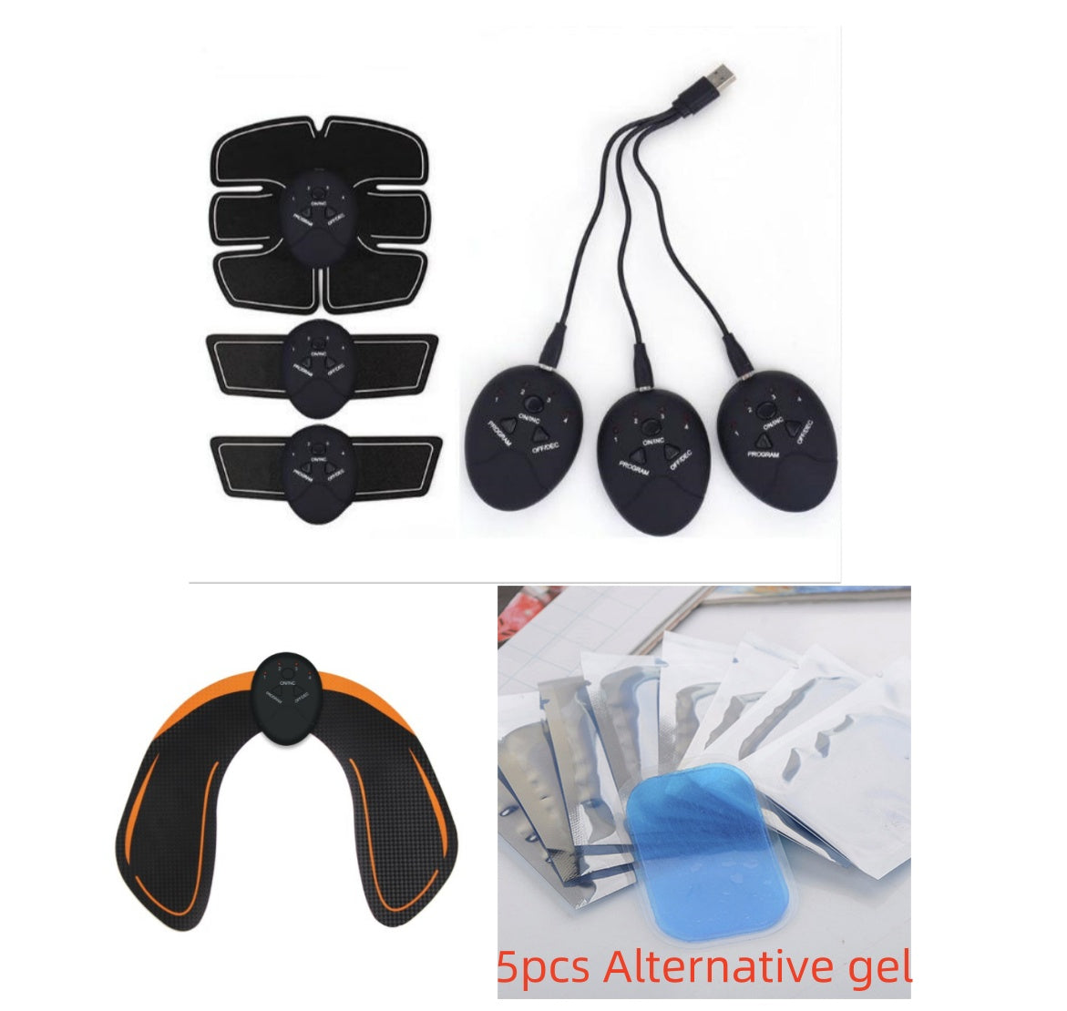 Ultimate EMS Abs & Muscle Trainer for Fitness & Home Workouts